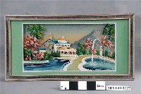 藏品(西式庭園玻璃畫)的圖片