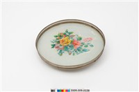 藏品(彩繪玻璃茶盤)的圖片