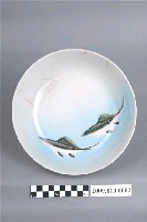 藏品(噴釉彩繪雙魚紋碗公)的圖片