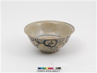 藏品(青花卷雲紋碗)的圖片