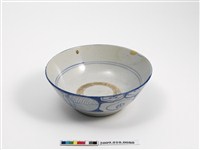 藏品(青花葉紋碗)的圖片