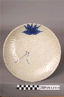 藏品(臺灣鶯歌產鶴紋盤)的圖片