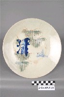 藏品(印花加彩松鶴紋圓盤)的圖片