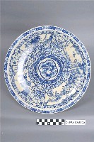 藏品(青花印花唐草龍紋盤)的圖片