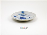 藏品(青花綠彩魚紋盤)的圖片