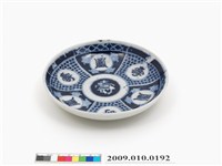 藏品(青花壽字紋碟)的圖片