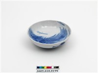 藏品(青花雙魚紋花口碟)的圖片