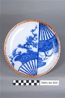 藏品(青花鷺鷥古梅紋盤)的圖片