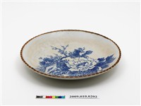 藏品(青花山水樓閣花卉紋盤)的圖片