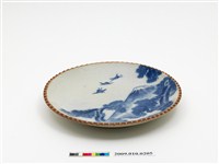 藏品(青花富士山老松飛鳥紋盤)的圖片