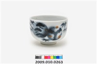 藏品(吹繪鳥紋茶杯)的圖片