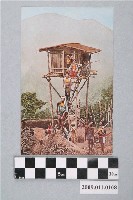 藏品(站在瞭望塔上的泰雅族人)的圖片