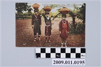 藏品(用陶壺取水搬運的阿美族婦女)的圖片