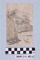 藏品(大嵙崁溪上游航行小船)的圖片