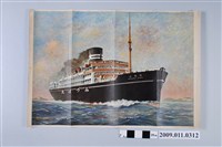 藏品(大阪商船瑞穗丸海報圖)的圖片