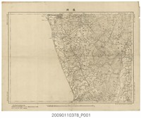 藏品(臨時臺灣土地調查局編繪〈十萬分一臺灣圖第三十二號－臺南〉)的圖片