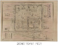 藏品(〈臺灣臺北城之圖〉)的圖片