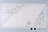 藏品(美國海軍部發行〈亞洲中國東部沿海－大小磨刀到烏坵島：含臺灣西部海岸〉)的圖片