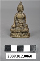 藏品(金屬製釋迦牟尼佛神像)的圖片