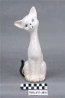 藏品(彩釉貓咪造型瓷飾)的圖片