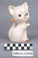 藏品(彩釉貓咪造型瓷飾)的圖片