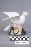 藏品(彩繪白鴿造型擺飾)的圖片