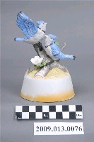 藏品(臺灣苗栗產青鳥裝飾陶瓷)的圖片