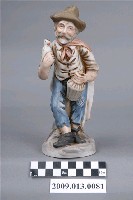 藏品(彩釉西部牛仔瓷偶)的圖片