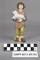 藏品(彩繪牧羊人瓷偶)的圖片
