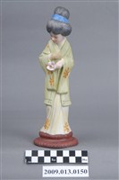 藏品(彩繪和服仕女瓷偶)的圖片