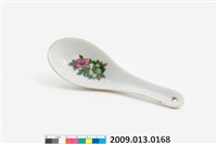 藏品(彩釉花卉紋湯匙)的圖片