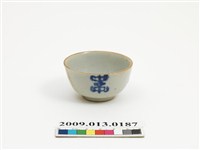 藏品(印青花壽字紋小杯)的圖片