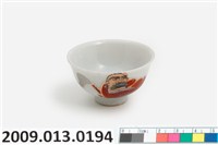 藏品(釉上描金紅彩羅漢小杯)的圖片