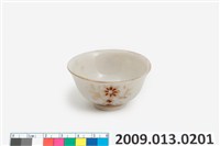 藏品(描金上繪花草紋小杯)的圖片