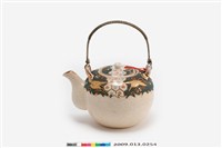 藏品(青釉金彩鶴紋壺)的圖片