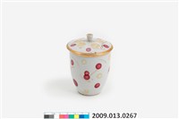 藏品(轉印多彩紋蓋杯)的圖片