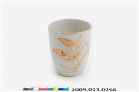 藏品(轉印金彩麥穗紋杯)的圖片