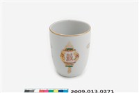 藏品(釉上轉印花燈囍字紋杯)的圖片