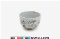 藏品(青花粉紅彩茶杯)的圖片