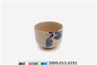 藏品(青花粉紅彩茶杯)的圖片