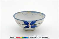 藏品(彩繪花葉紋碗)的圖片