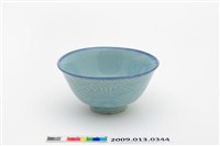 藏品(淡藍釉金魚紋淡青碗)的圖片