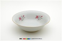 藏品(彩瓷轉印玫瑰花紋碗)的圖片