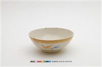 藏品(青花黃彩鳥紋碗)的圖片