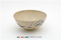 藏品(青花粉紅彩蘭花紋碗)的圖片