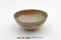 藏品(青花蘭草紋碗)的圖片