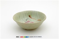 藏品(彩繪花卉紋碗)的圖片