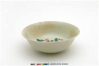 藏品(彩繪玫瑰花紋碗)的圖片