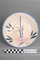 藏品(青花粉紅彩花卉紋碗)的圖片