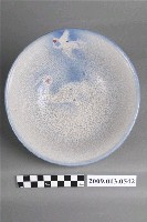 藏品(噴釉青花雙鶴紋碗)的圖片